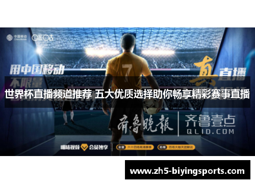 世界杯直播频道推荐 五大优质选择助你畅享精彩赛事直播